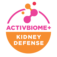 ActivBiome+ Kidney Defense to opatentowana mieszanka prebiotyków, która odżywia mikrobiom jelitowy, wspomagając pracę nerek